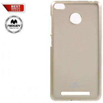 Silikoninis mercury auksinis dėklas (REDMI 3 PRO/3S/3X)